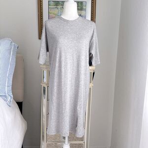 Rag & Bone oversized gray T-shirt dress 100% Pima Cotton size S